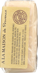 A LA MAISON DE PROVENCE: Mini Soap Bar Fig & Basil, 3.5 oz