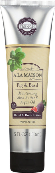 A LA MAISON: Lotion Fig & Basil, 5 fo