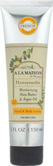 A LA MAISON: Honeysuckle Hand and Body Lotion, 5 fo