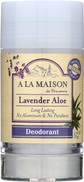 A LA MAISON DE PROVENCE: Deodorant Lavender Aloe, 2.4 oz