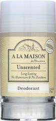 A LA MAISON DE PROVENCE: Deodorant Unscented 2.4 oz