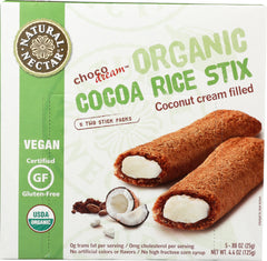 NATURAL NECTAR: Gluten Free Coconut Cream Rice Stick, 4.4oz