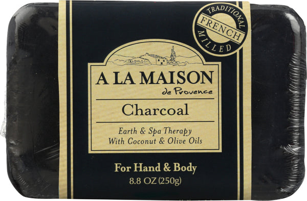 A LA MAISON: Soap Bar Earth Spa Charcoal, 8.8 oz