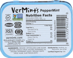 VERMINTS: All Natural Breath Mint Peppermint, 1.41 oz