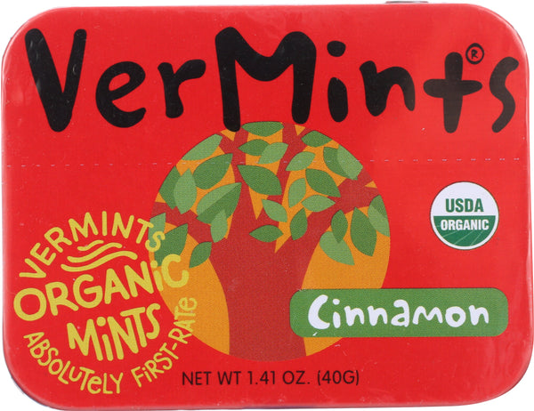 VERMINTS: All Natural Breath Mints Cinnamint, 1.41 oz