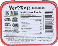 VERMINTS: All Natural Breath Mints Cinnamint, 1.41 oz