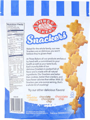 THREE BAKERS: Snack Honey Graham Gluten Free, 4.5 oz