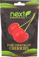 NEXT ORGANICS: Dark Chocolate Covered Cherry, 4 oz