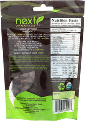 NEXT ORGANICS: Chocolate Covered Walnut Dark, Organic, 4 oz