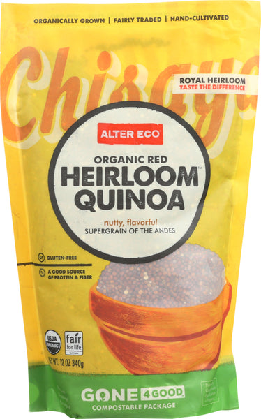 ALTER ECO: Quinoa Red Heirloom, 12 oz