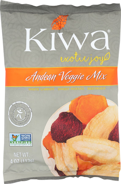 KIWA CHIPS: Chip Veggie Andean Mix, 4 oz