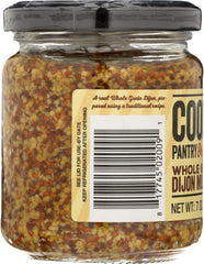 COOKS PANTRY: Organic Whole Grain Dijon Mustard, 7 oz