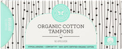 THE HONEST COMPANY: Tampons Cotton Regular, 20 pc