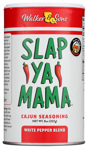 SLAP YA MAMA: Cajun Seasoning White Pepper Blend, 8 oz