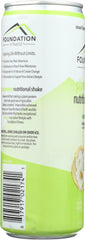 FOUNDATION FITNESS: Vanilla Mint Plant Protein Shake 20g, 11 fl oz