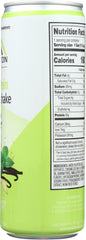 FOUNDATION FITNESS: Vanilla Mint Plant Protein Shake 20g, 11 fl oz