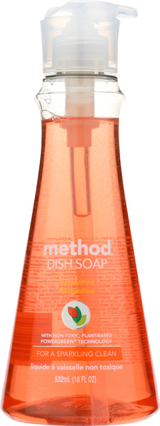 METHOD HOME CARE: Dish Soap Liquid Clementine, 18 oz