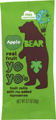 BEAR YOYO: Apple Fruit Rolls Single 0.7 Oz