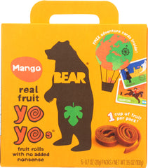 BEAR YOYO: Mango Fruit Rolls 3.5 Oz