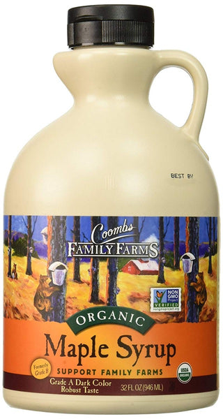 COOMBS FAMILY FARMS: Syrup Maple Dark Strong Tin Organic, 5 ga