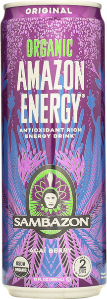 SAMBAZON: Energy Organic Amazon Original, 12 oz