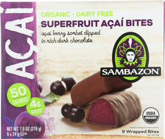 SAMBAZON: Acai Bites, 7.6 Oz