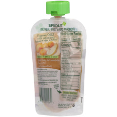 SPROUT: Baby Food Apricot Peach Pumpkin, 3.5 oz