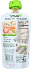 SPROUT: Vegetables Brown Rice Turkey, 4 oz