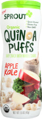 SPROUT: Baby Food Apple Kale Puff, 1.5 oz