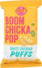 ANGIES: White Cheddar Puffs, 1 oz