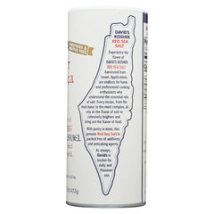 DAVID'S: Kosher Red Sea Salt, 16 oz
