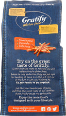GRATIFY: Gluten Free Pretzels Sea Salt Sticks, 14.1 oz