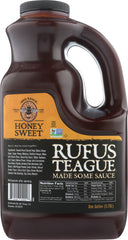 RUFUS TEAGUE: Honey Sweet BBQ Sauce, 1 ga