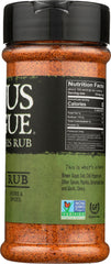 RUFUS TEAGUE: Meat Rub Original, 6.5 oz