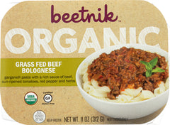 BEETNIK FOODS: Orgnic Grass Fed Beef Bolognese, 11 oz