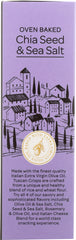 DOLCETTO: Crisps Tuscan Chia Sea Salt, 5.3 oz