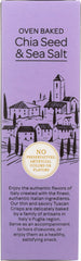 DOLCETTO: Crisps Tuscan Chia Sea Salt, 5.3 oz