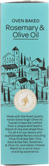DOLCETTO: Dolcetto Rosemary + Olive Oil Tuscan Crisps, 5.3 oz