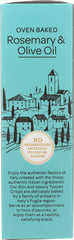 DOLCETTO: Dolcetto Rosemary + Olive Oil Tuscan Crisps, 5.3 oz