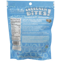 CRRRUNCH BITES: Nut Almond Coated Sea Salt, 3.75 oz