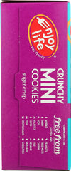 ENJOY LIFE: Sugar Crisp Crunchy Mini Cookies, 6 oz