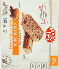 ENJOY LIFE:  Bar Snack Gluten Free Carrot Cake, 5.75 oz