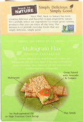 BACK TO NATURE: Multigrain Flax Seed Crackers, 5.5 oz