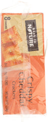 BACK TO NATURE: Grab & Go Crispy Cheddar Crackers 8-1oz, 8 oz