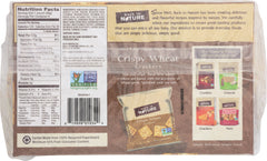 BACK TO NATURE: Grab & Go Crispy Wheat Crackers 8-1oz, 8 oz