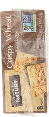 BACK TO NATURE: Grab & Go Crispy Wheat Crackers 8-1oz, 8 oz