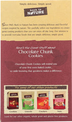 BACK TO NATURE: Cookies Chocolate Chunk, 9.5 oz