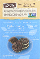 BACK TO NATURE: Cookie Double Classic Creme, 10.7 oz