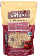 BACK TO NATURE: Cranberry Pecan Granola, 11 Oz