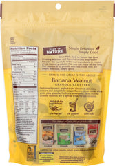 BACK TO NATURE: Granola Clusters Banana Walnut, 11 Oz